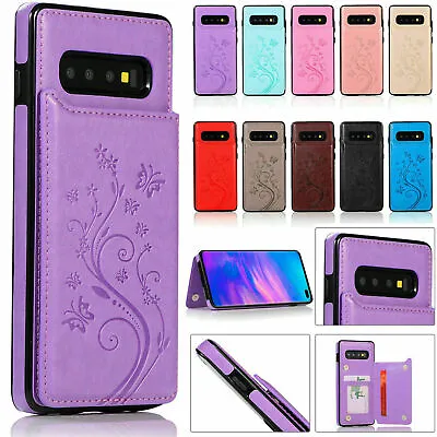 $6.61 • Buy Magnetic Leather Wallet Case For Samsung Note 20 Ultra 10 98 S20 S10 Plus S9 S8