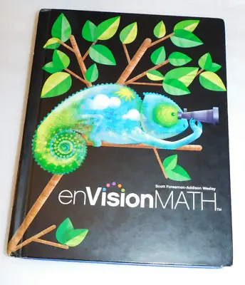 Scott Foresman Grade 4 EnVision Math Student Textbook 2009 HC Homeschool Tutor • $14