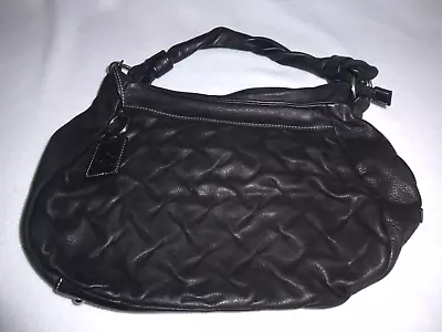 ELLINGTON Black Quilted Leather Purse Bag • $17.99