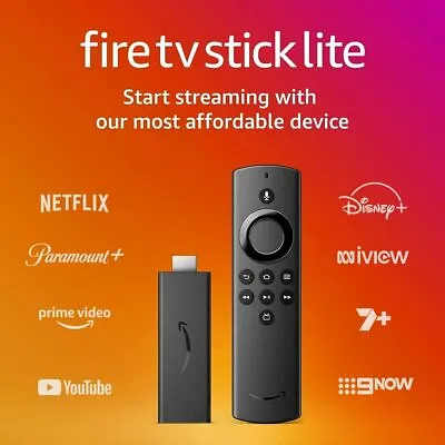 $58 • Buy Fire Tv Stick Lite With Alexa Voice Remote
