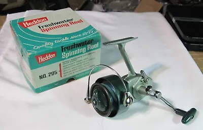 Old Vintage Heddon No.205 Freshwater Spinning Reel In Original Box - EU(?)C • $58.99