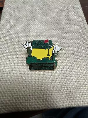 2007 Augusta MASTERS COMMEMORATIVE PIN -  HOLE #7 Pampas.  MASTERS • $15.50