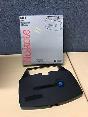 NuKote B183 Black Replacement Ribbon Xerox 610 Memorywriter 600 Series NIB • $8.99