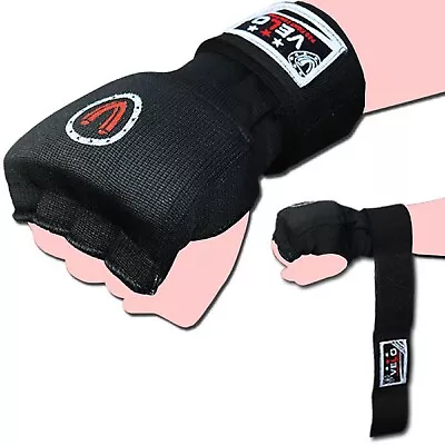 Velo Karate Mitts Elasticated Padded Martial Arts MMA Gloves Boxing Training • £11.99