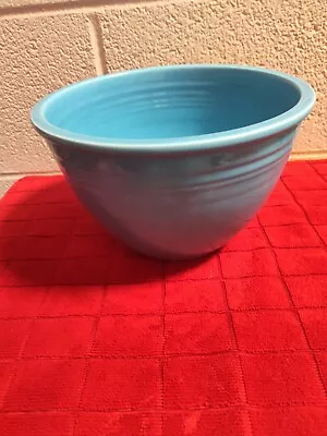 Fiesta Turquoise Mixing Nesting Bowl Number 5  Vintage Fiestaware  • $325