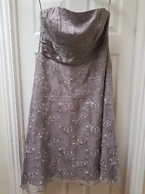 £5 • Buy Monsoon Dress Size 14 