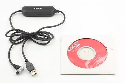 [Near MINT] Canon ES-E1 Cable ES EOS Link Software CD For EOS 1V From JAPAN • $149.99