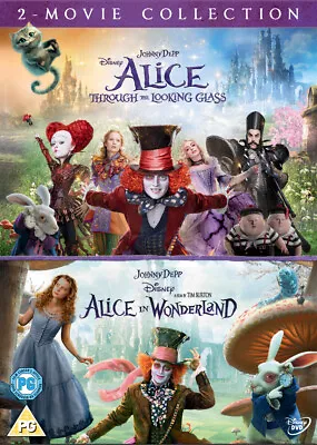 £10.99 • Buy Alice In Wonderland/Alice Through The Looking Glass [PG] DVD