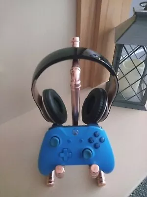 Handmade Copper Pipe Docking Station For Xbox / Playstation Controller & Headset • £32