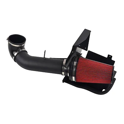 4  Textured Cold Air Intake & Heat Shield For 99-06 GMC Sierra 1500/2500/3500 • $49.99