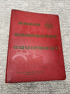 $25 • Buy Broadcast Equipment RCA Binder Original W/ Extra Price Lists