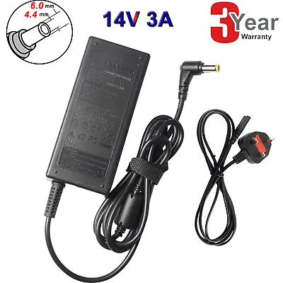 £11.99 • Buy 14V 3A AC Adapter Charger For Samsung LCD Monitor TV Notebook Power Supply
