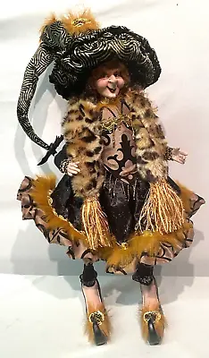 Mark Roberts Large Freaky Witch 27  T Faux Fur Feathers Beads -Weighted Shoes • $195