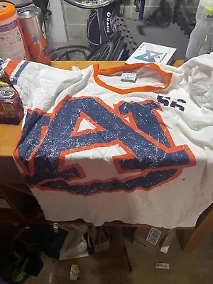 Auburn Tigers Shirt Womens Medium White Round Neck • $14.77