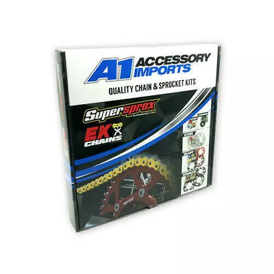SuperSprox EK Chain Sprocket Kit For Honda CRF230F 2002-2019 13T/50T 520 O-Ring  • $171.95
