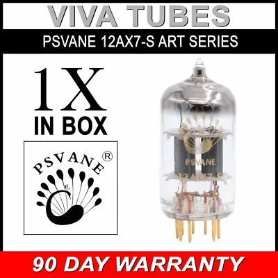 $71.16 • Buy Brand New Gain Tested Psvane 12AX7-S ECC83 Gold Pins Art Series Vacuum Tube