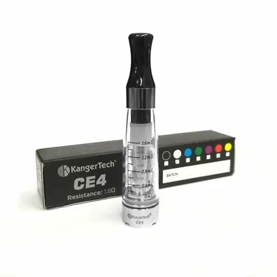 KangerTech® CE4 Clearomizer EGo E-Cigarette Vape Tank 1.8Ω (1.6ml) - Authentic! • £3.95