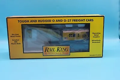 Railking MTH O-Gauge Alaska Railroad Operating Crane Car Hard To Find HTF • $85