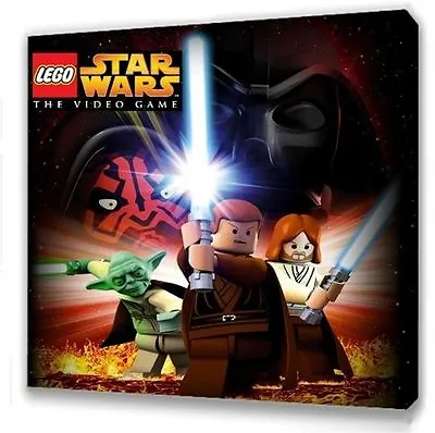 £7.49 • Buy LEGO STAR WARS III KIDS BEDROOM CANVAS PICTURE 25 X 25cm