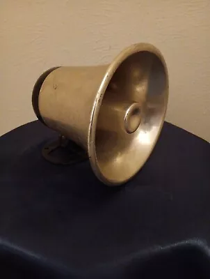 Vintage Calfax Horn Speaker 8 Omh Input 8W Max Aluminum. Made In Taiwan. • $15