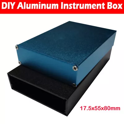 Aluminum Project Box Enclosure Case Electronic DIY Instrument Case • £8.29