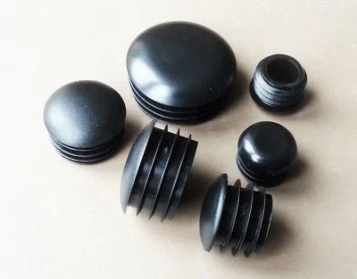 £2.29 • Buy Round End Caps Half Dome Plastic Blanking Plugs Pipe Tube Inserts  / BLACK