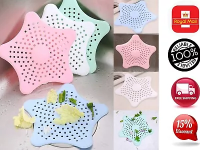£1.99 • Buy Bathroom Drain Hair Trap Catcher Bath Stopper Plug Sink Strainer Filter Shower