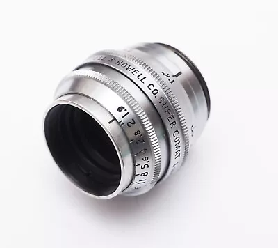 CLA/declicked Bell & Howell  1  Inch 25mm F/1.9 Super Comat C Mount Cinema Lens • $70