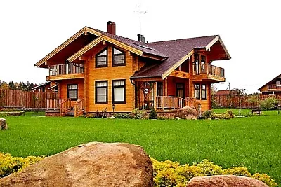 $246374 • Buy Log House Kit #lh-195 Eco Friendly Wood Prefab Diy Building Cabin Home Modular