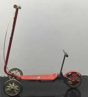 VIntage 1970s Honda KICK-N-GO Red Scooter 3 Wheeler Original - Needs Repair* (C) • $119.99