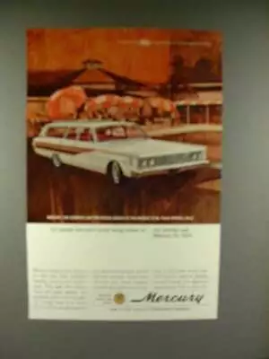 1965 Mercury Colony Park Wagon Ad - Palm Springs • $19.99