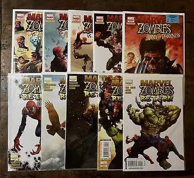 Marvel Zombies Return & Vs Army Of Darkness #1 2 3 4 5 Full Sets • $99.99