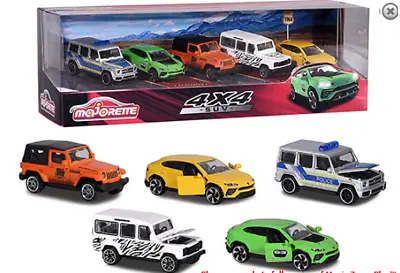 Majorette 4x4 SUV Giftpack 5-Car Assortment Urus G Class Land Rover 1/64 • $15.99