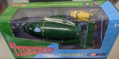 £35 • Buy Corgi Cc00803 Thunderbirds 2 & 4 Model Space Craft Gerry Anderson Thunderbird K8
