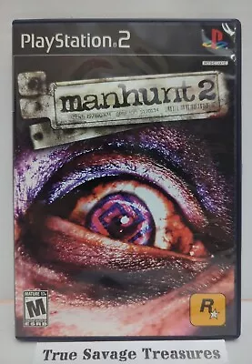 Manhunt 2 (Sony PlayStation 2 2007) CIB Original Black Label PS2 • $119.99