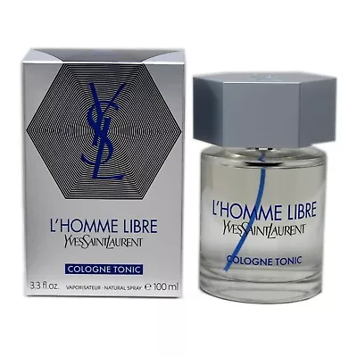 Yves Saint Laurent L'homme Libre Cologne Tonic Natural Spray 100 Ml/3.3 Fl.oz. • $299.50