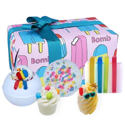 Bomb Cosmetics Christmas Bath Soap Gift Packs | Anything Is Popsic + Pop Up Card • £14.99