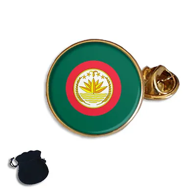 Bangladesh Flag Coat Of Arms Enamel  Lapel Pin Badge Gift • £5.49