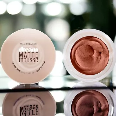 2 Maybelline New York Dream Matte Mousse Foundation Cocoa Dark 3 (0.64oz) • $21.24