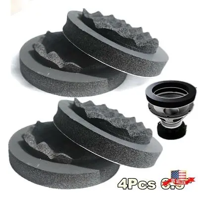 4x Foam Speaker Rings SEAL Sound Proofing Ring 6.5  Car Audio Anti-Noise & Sound • $20.65