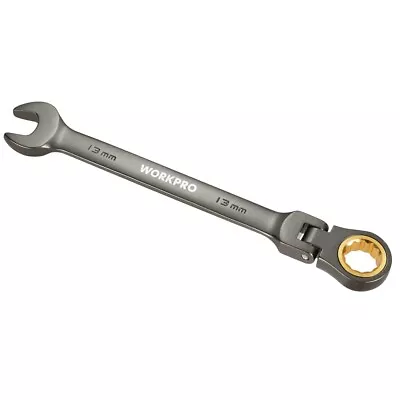 WORKPRO 13mm Flex-Head Ratcheting Wrench Metric Cr-V Alloy 72-Teeth 12-Point NEW • $20.99