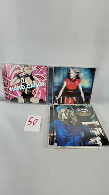 Lot Of 3 MADONNA Music CD Lot MDNA / Hard Candy - Buy 2 Lots And Get 1 Free • $12.60