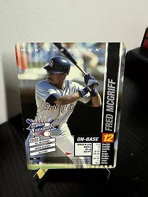 2002 MLB Showdown Pennant Run - Super Season #095 Fred McGriff • $1.99