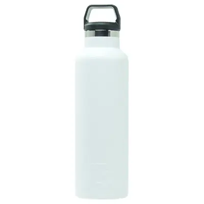 $26.35 • Buy Vacuum Insulated Stainless Steel Water Bottle Camping Travel Sports White 20 Oz.
