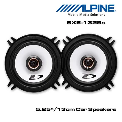 Alpine SXE-1325S - 5.25  13cm 2-Way Car Coaxial Speakers 400W Total Power • £34.95