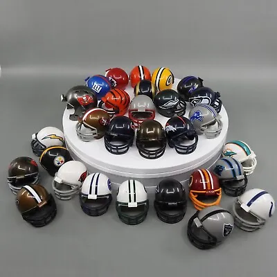 Lot Of 29 Riddell NFL Pocket Size Pro Football Team Helmets Mini Miniature • $26