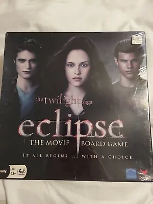 Twilight Saga Eclipse The Movie Board Game Edward Bella 13+ New Unopened • $10