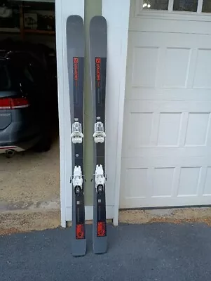 WAXED! Salomon Stance 84 Skis 2022 With Stage 11 Bindings 169 Cm • $295