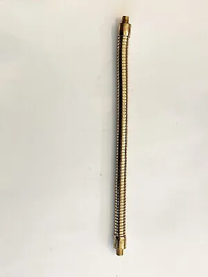 NEW-old Stock 12-1/2  Long Brass Plated Steel  Flexible Gooseneck Arm Lamp Part • $15