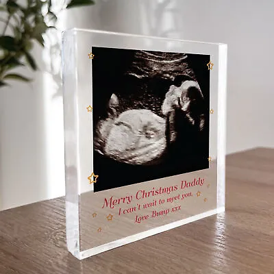 Christmas Gift For Daddy From Bump Personalised Photo Block Bump Gifts • £9.99